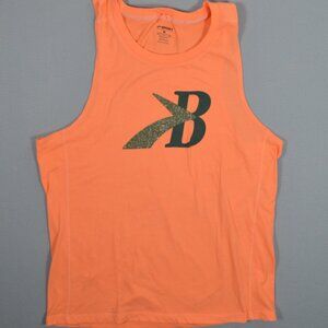 🏃‍♀️ Brooks Neon Orange Running Tank Top Women’s M Athletic Gym